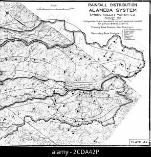 . L'approvisionnement futur en eau de San Francisco; un rapport à l'honorable secrétaire de l'intérieur et au Conseil consultatif des ingénieurs de l'armée des États-Unis. 284a Banque D'Images