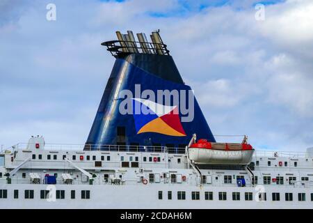 Ferry P & O, Pride of York, de Hull à Zeebrugge, Hull Docks, Hull, Royaume-Uni Banque D'Images