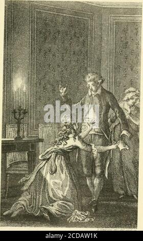 . Les romans de Samuel Richardson. Complet et non abrégé . au pied de la colline de Hampstead, Whichalarmé ma foire quand on l'a dit! Oh ! heres dame Bettys serviteur avec une poêle. À Robert Lovelace, Esq. Lundi soir. Excusez-nous, cher neveu, je vous beseech, à ma femme-femme la plus chère. Une nuit ne peut pas briser les places: Ici MissMontague a été pris violemment malade avec trois évanouissements, l'un après l'autre. La hâte de sa joie, je crois, de trouver votre chère dame tellement dépasser toutes les attentes [jamais l'amour de famille, vous savez, règne si fort que amongus], et le désir trop impatient qu'elle a eu à un Banque D'Images