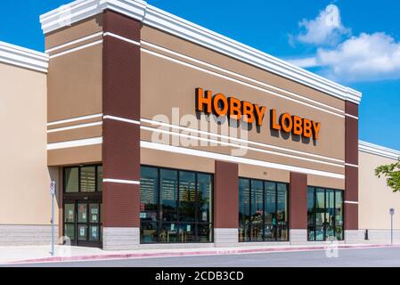 Magasin d'artisanat de Hobby lobby à Loganville, Géorgie. (ÉTATS-UNIS) Banque D'Images