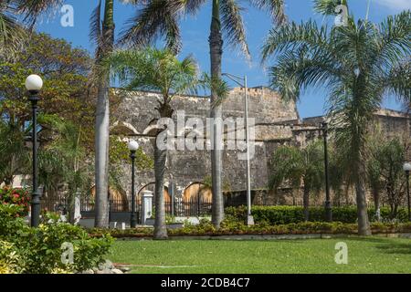 Castillo San Cristobal, une partie des défenses du vieux San Juan, Porto Rico, était la plus grande fortification européenne jamais construite dans les Amériques. Nationale Banque D'Images