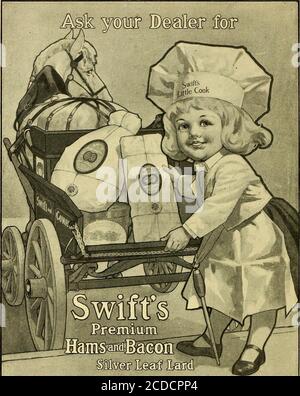 . Saint-Nicolas [série] . MACMILLAN ET C°- LTD, ST. MARTINS ST- LONDRES » THE-CENTURY-CO-UNION SQUARE-NEW-YORK COPYRIGHT, 190, BY THE CENTURY CO. ENTRÉ AU BUREAU DE POSTE DE NEW YORK EN TANT QUE COURRIER DE SECONDE CLASSE. Les jambons et le bacon Swifts Premium sont sélectionnés parmi les meilleurs portiers nourris au maïs, préparés pour le marché de manière hygiénique et efficace. Tout au long des départements, ces soins sont pris que lorsque ces viandes sont livrées à votre revendeur, elles sont areClean—Sweet—appétissant. SWIFT & Company, U. s. a. [L'ensemble du contenu de ce magazine est couvert par le droit d'auteur général, et les articles doivent Banque D'Images