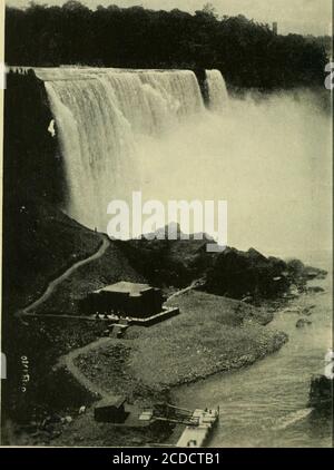 . Nouveau guide et clé des chutes du Niagara : publié pour la commodité et l'orientation des touristes et des visiteurs, l'information véhiculée dans ce guide est authentique et tirée de sources officielles et est donc exacte et fiable. LE DÉFROISSEUR *MA1 Banque D'Images