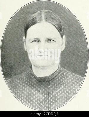 . Passé et présent de Montgomery County, Illinois . CORNELIUS NEECE. Banque D'Images