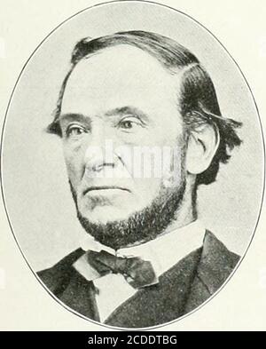 . Passé et présent de Montgomery County, Illinois . MADAME. CRESSON CKISSA Banque D'Images