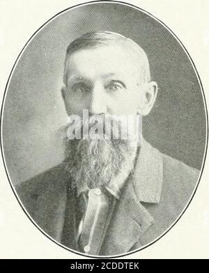 . Passé et présent de Montgomery County, Illinois . FRANK CRESSON. Banque D'Images