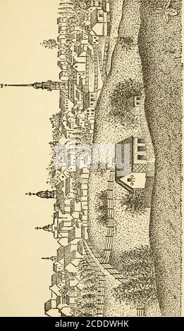 . L'histoire de Lancaster: Ancien et nouveau; étant une histoire narrative de Lancaster, Pennsylvanie, forme 1730 à l'année centenaire 1918 . ars après l'arrivée de Wilham Penn sur les theshores du Delaware, deux ans avant la naissance de GeorgeWashington, Et quatre décennies avant la Déclaration a été proclamée dans IndependenceHall à Philadelphie, le nom de Lancaster, Pennsyl-vania, était déjà sur la carte, et là il est resté vers le bas jusqu'à la fin de cela, l'année de l'ourLord 1917. Au cours de ces quatre-vingt-sept ans, plus de sept générations d'habitants sont venues, ont joué leur rôle et Banque D'Images