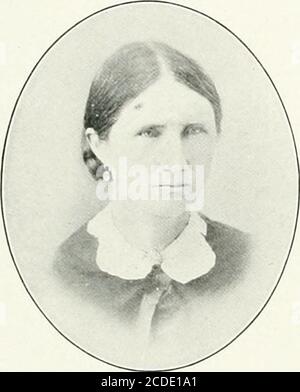 . Passé et présent de Montgomery County, Illinois . MOI. ET MME. SOLOMON HAAKE. Banque D'Images