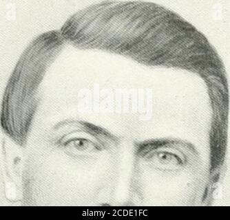 . Passé et présent de Montgomery County, Illinois . J. H. BREMER. Banque D'Images