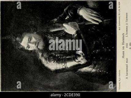 . Rembrandt; des meisters gemälde in 643 abbildungen . 432 Banque D'Images
