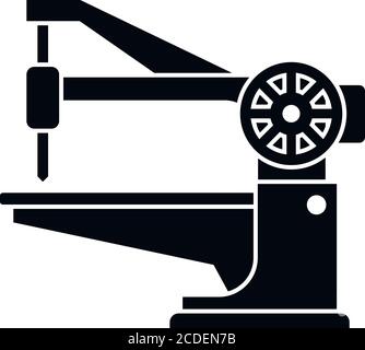 Icône d'équipement de réparation de chaussures. Illustration simple de l'équipement de réparation de chaussures icône de vecteur pour la conception de Web isolée sur fond blanc Illustration de Vecteur