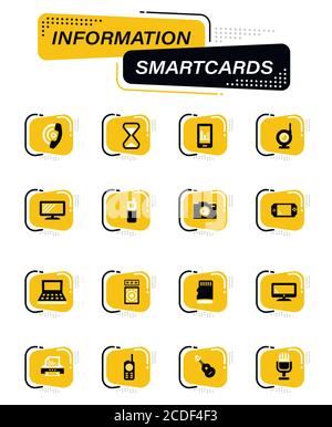 Home appliances icons set Illustration de Vecteur
