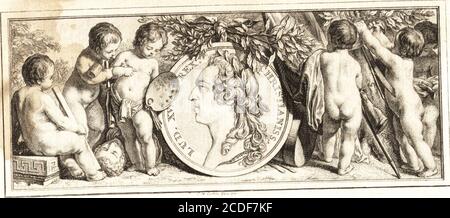 . Catalogue raison des tableaux du roy : avec un protégé de la vie des peaux, fait par ordre de sa majeste . I. AU ROY. Banque D'Images