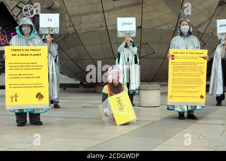 Bristol, Somerset, Royaume-Uni. 28 août 2020. Extinction rébellion Bristol se prépare pour une campagne de quatre jours en prévision de la Grande-Bretagne de deux semaines de rébellion; Credit: Natasha Quarmby/Alamy Live News Banque D'Images