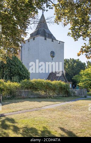 église saint-bartholomew dans le village d'otford, près de sevenoaks kent Banque D'Images