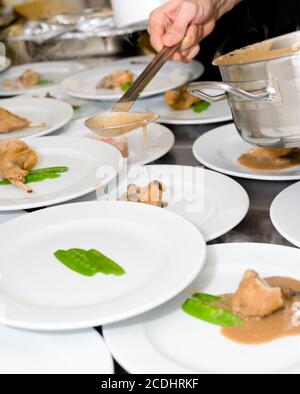 cuisiner fonctionne Banque D'Images