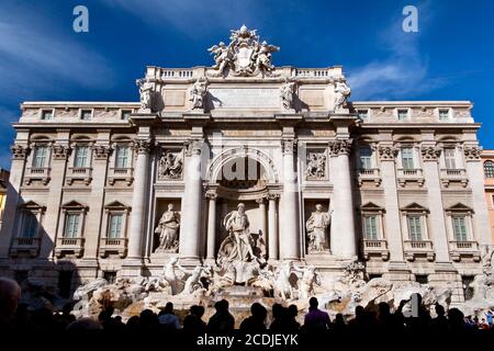 Fontaine de Trevi Banque D'Images