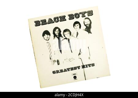 Beach Boys Greatest Hits sorti en 1970 par EMI. Banque D'Images