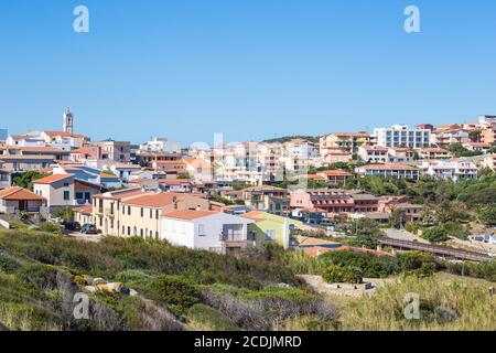 Italie, Sardaigne, vue de Santa Teresa Gallura Banque D'Images