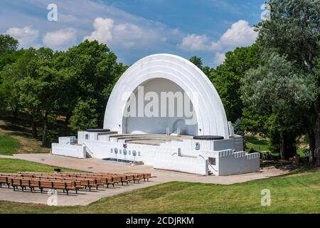 Grandview Park Bandshell Banque D'Images