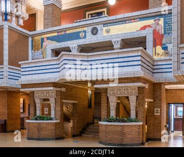 Woodbury County Courthouse conçu par Purcell, Elmslie & Steele Banque D'Images