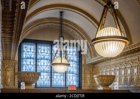 Woodbury County Courthouse conçu par Purcell, Elmslie & Steele Banque D'Images