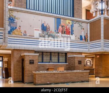 Woodbury County Courthouse conçu par Purcell, Elmslie & Steele Banque D'Images