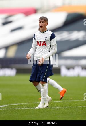 Stade Tottenham Hotspur, Londres, Royaume-Uni. 28 août 2020. Football d'avant-saison amical; Tottenham Hotspur v Reading FC; Jack Clark de Tottenham Hotspur crédit: Action plus Sports/Alamy Live News Banque D'Images