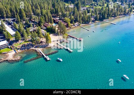 North Lake Tahoe Coast, Lake Tahoe, Californie Banque D'Images