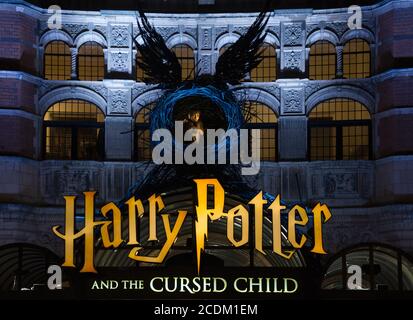 Harry Potter et l'enfant maudit au Palace Theatre, Londres Banque D'Images