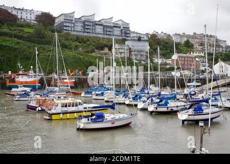 North Devon en août. Woolacombe, Ilfracombe Banque D'Images