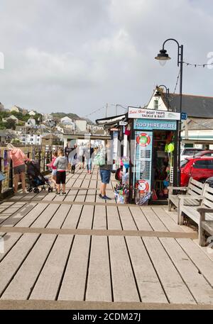 North Devon en août. Woolacombe, Ilfracombe Banque D'Images