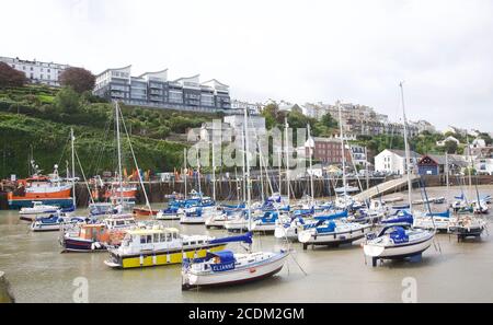 North Devon en août. Woolacombe, Ilfracombe Banque D'Images