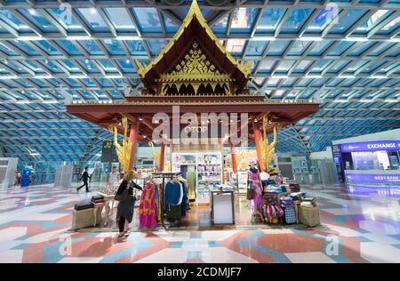 Shopping hors taxes, Bangkok Banque D'Images