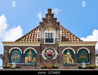 De Kaaswaag Edam, Nord-Hollande, pays-Bas Banque D'Images