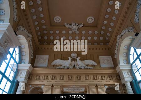 Plafond du Pavillon de la Gloriette dans les jardins du château de Schönbrunn, Vienne, Autriche Banque D'Images