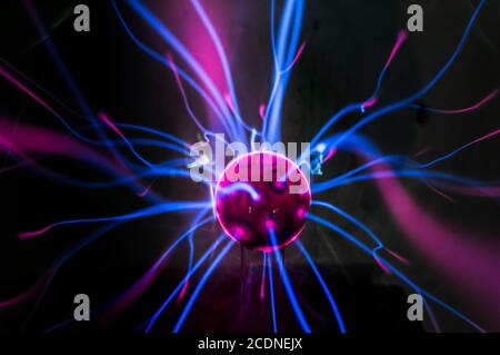Boule de plasma Banque D'Images