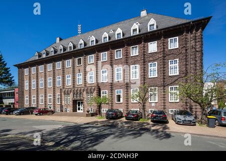 D-Dorsten, Lippe, région de la Ruhr, Parc naturel de l'Hohe Mark Westmuensterland, Muensterland, Westphalie, Rhénanie-du-Nord-Westphalie, NRW, Tribunal de district de Dorsten Banque D'Images