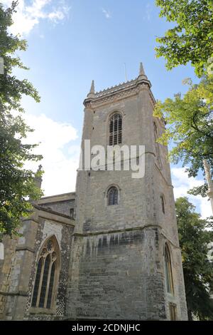 Église paroissiale de All Saints, Castle Street, High Wycombe, Royaume-Uni Banque D'Images