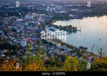 Vue du Gasthof Seibl à Bregenz en Autriche Banque D'Images