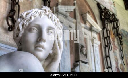 L'été en Toscane, Italie Banque D'Images