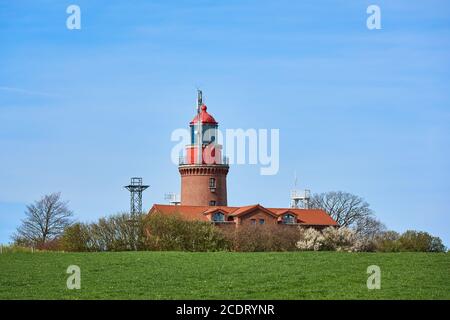 Lighthouse Buk à Bastorf, Allemagne Banque D'Images