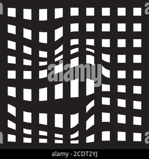 Résumé fond rayé noir et blanc. de zèbre. illustration. Banque D'Images