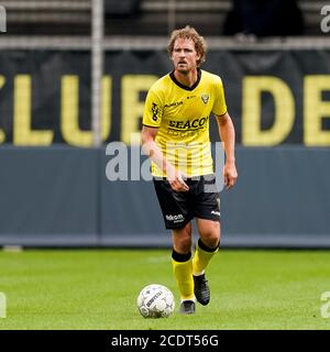 Venlo, pays-Bas. 29 août 2020. VENLO, VVV Venlo - SV Straelen, 29-08-2020, football, friendly testmatch, Dutch Eredivisie, saison 2020-2021, Seacon Stadium de Koel, VVV Venlo Player Arjan Swinkels crédit: Pro shots/Alay Live News Banque D'Images