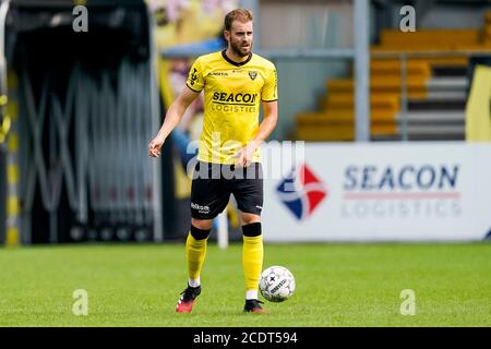 Venlo, pays-Bas. 29 août 2020. VENLO, VVV Venlo - SV Straelen, 29-08-2020, football, épreuve amicale, Eredivisie néerlandaise, saison 2020-2021, Seacon Stadium de Koel, VVV Venlo Player Roy Gelmi crédit: Pro Shots/Alay Live News Banque D'Images