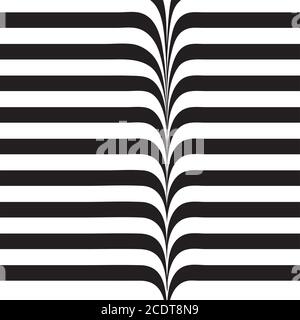 Résumé fond rayé noir et blanc. de zèbre. illustration Banque D'Images