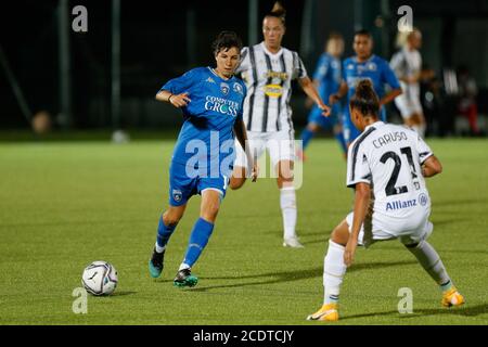 Turin, Italie. 29 août 2020. Norma Cinotti (Empoli Dames) pendant Juventus vs Empoli Dames, Championnat italien de football Serie A Women à Turin, Italie, août 29 2020 crédit: Independent photo Agency/Alamy Live News Banque D'Images