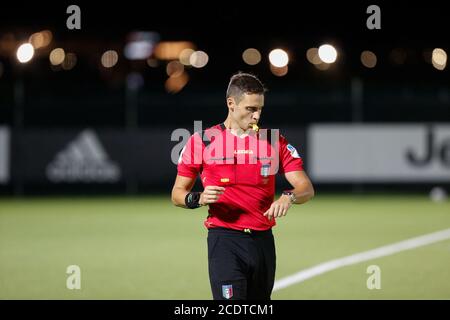 Turin, Italie. 29 août 2020. Arbitre Stefano Nicolini (Brescia) pendant Juventus vs Empoli Ladies, Italien Soccer Serie A Women Championship à Turin, Italie, août 29 2020 crédit: Agence de photo indépendante/Alamy Live News Banque D'Images