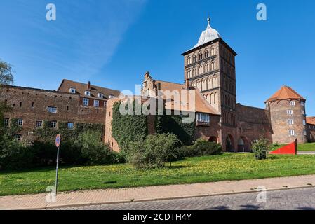 Castle Gate, Lübeck, Allemagne Banque D'Images