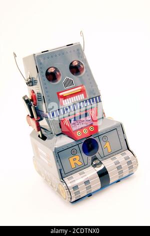 robot jouet Banque D'Images